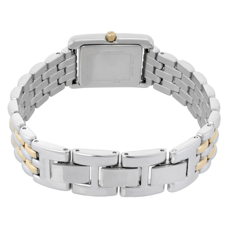 Michael Kors Petite Essex White Dial Two-Tone Ladies Watch  display picture 3