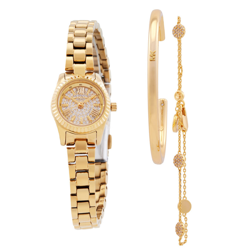 MICHAEL KORS  腕時計 Michael Kors Petite Lexington Quartz Watch Gift Set MK4944SET