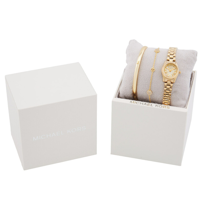 Michael Kors Petite Lexington Quartz Watch Gift Set MK4944SET