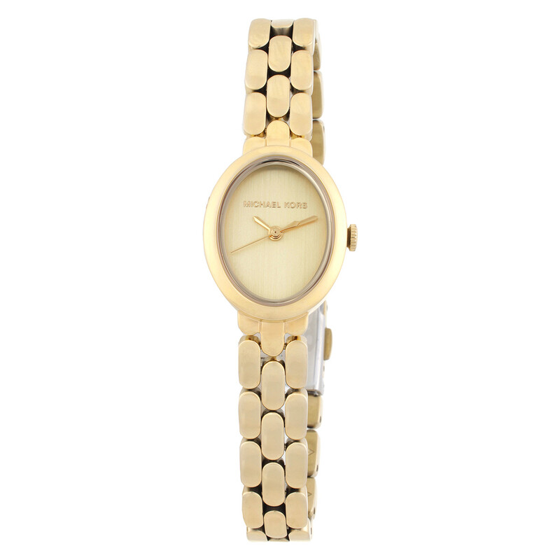 Michael Kors Petite Maude Quartz Gold Dial Ladies Watch  display picture 2
