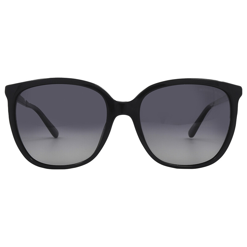 Michael Kors Polarized Dark Gray Square Ladies Sunglasses MK2137U