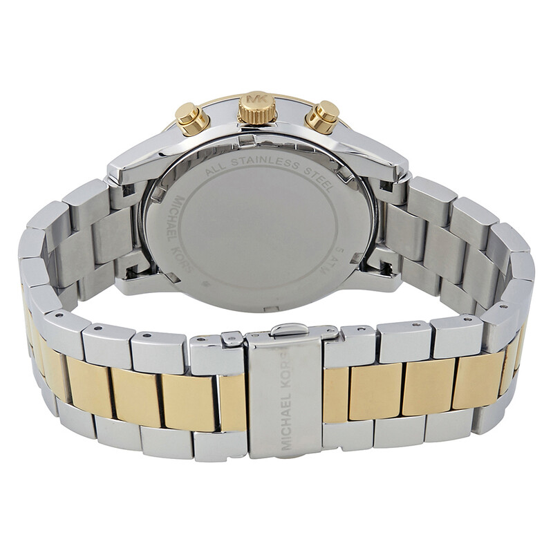 Michael Kors Ritz Chronograph Crystal White Dial Ladies Watch