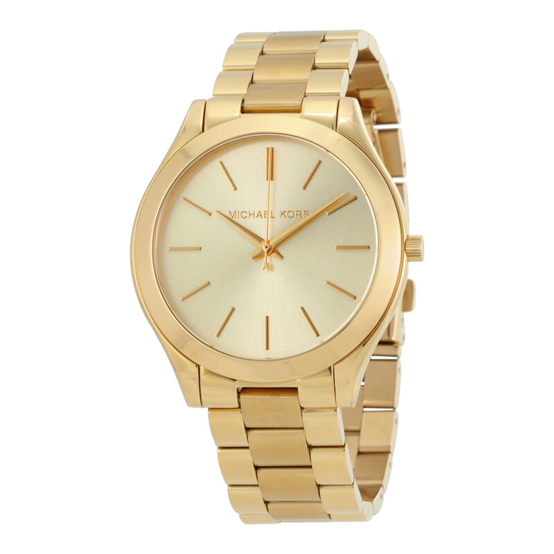Michael Kors Runway Champagne Dial Ladies Watch MK3179  display picture 2