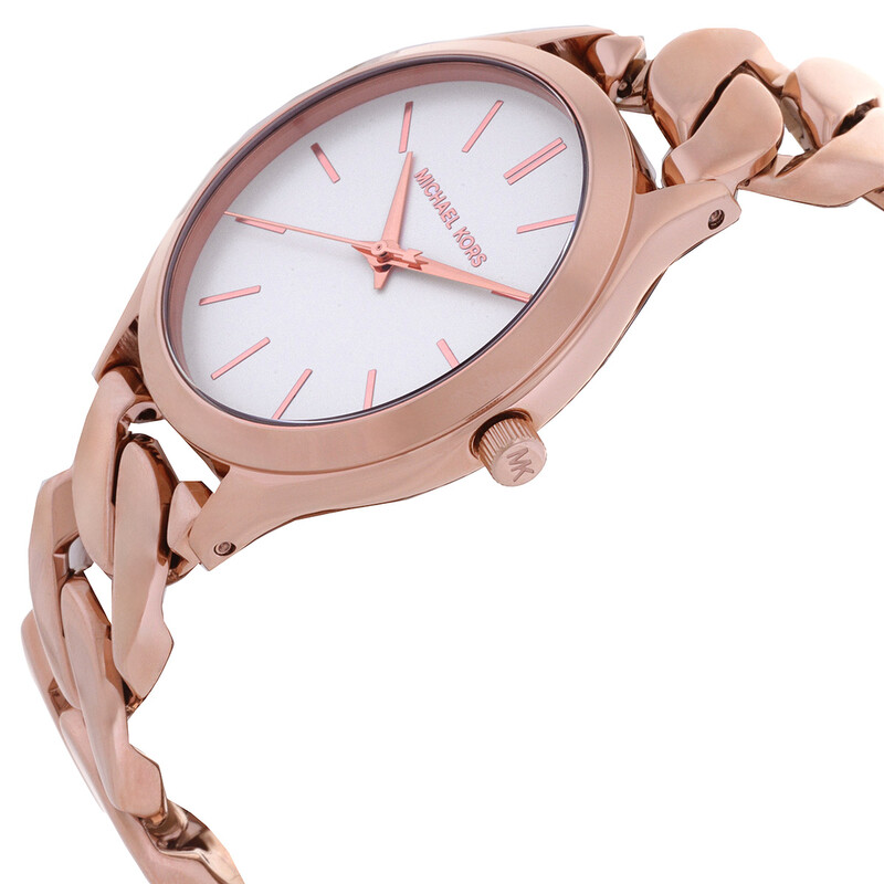 Michael Kors Runway Quartz White Dial Ladies Watch MK7473  display picture 1