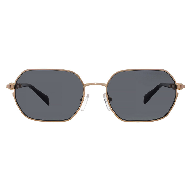 Michael Kors Saint Martin Dark Grey Geometric Men's Sunglasses 0