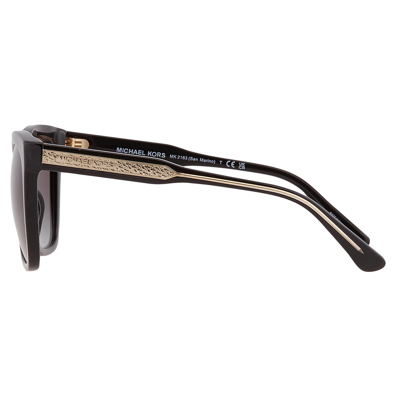 Michael Kors サングラス Michael Kors San Marino Dark Gray Gradient Square Ladies