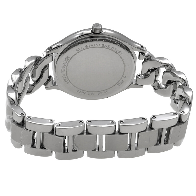 Michael Kors Slim Runway Quartz White Dial Ladies Watch  display picture 2