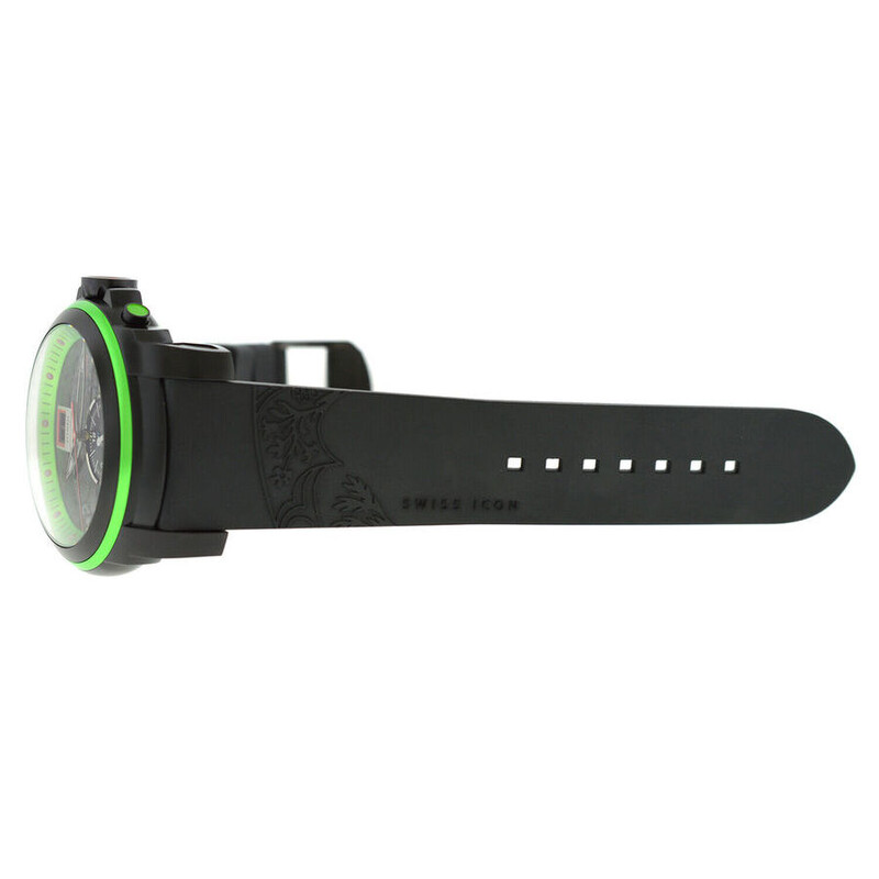 Michel Jordi Mega Icon Spicy Quartz Black Dial Men's Watch