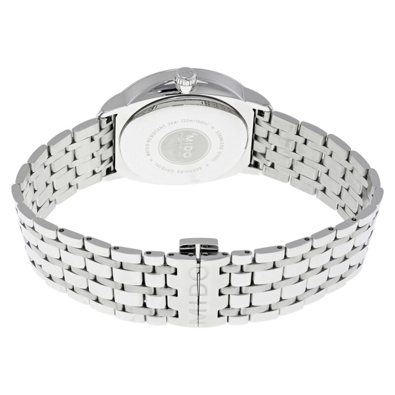 Mido Baroncelli Automatic Silver Dial Watch M3895.4.11.1 M38954111 
