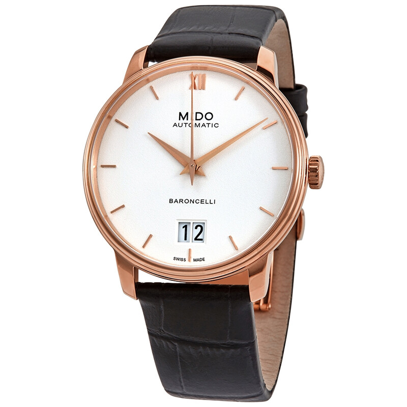 Mido Baroncelli Automatic White Dial Men's Watch M0274263601800 Mido Baroncelli Automatic White Dial Men's Watch M0274263601800