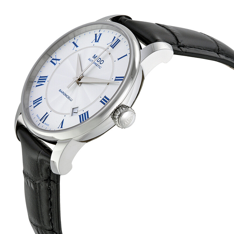 Mido Baroncelli Automatic White Dial Men's Watch M86004214