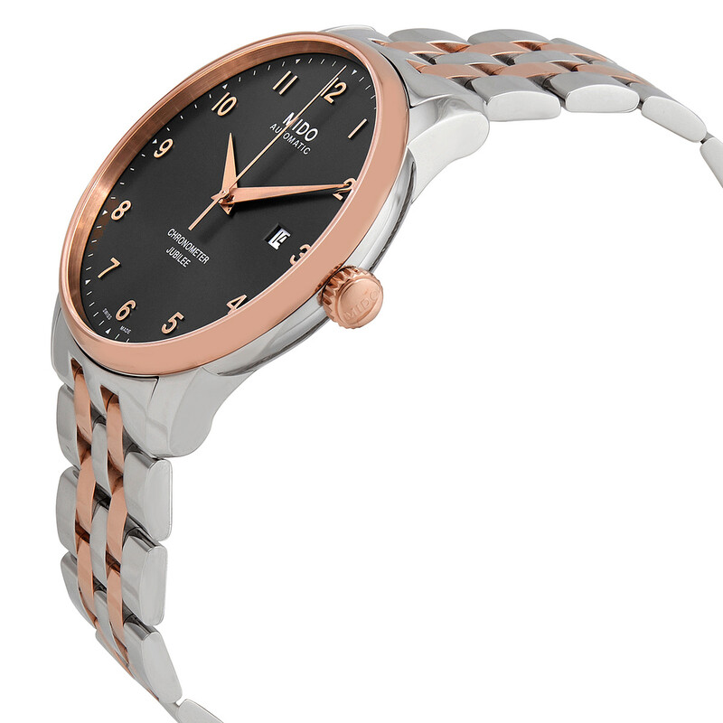 Mido Baroncelli Jubilee Automatic Chronometer Anthracite Dial