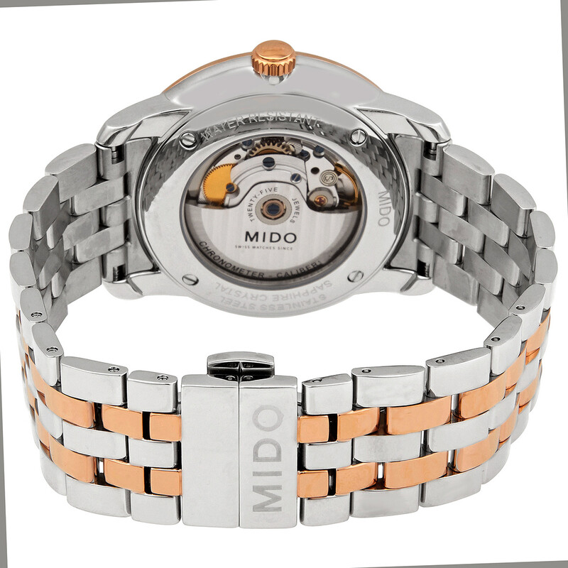 Mido Baroncelli Jubilee Automatic Chronometer Anthracite Dial