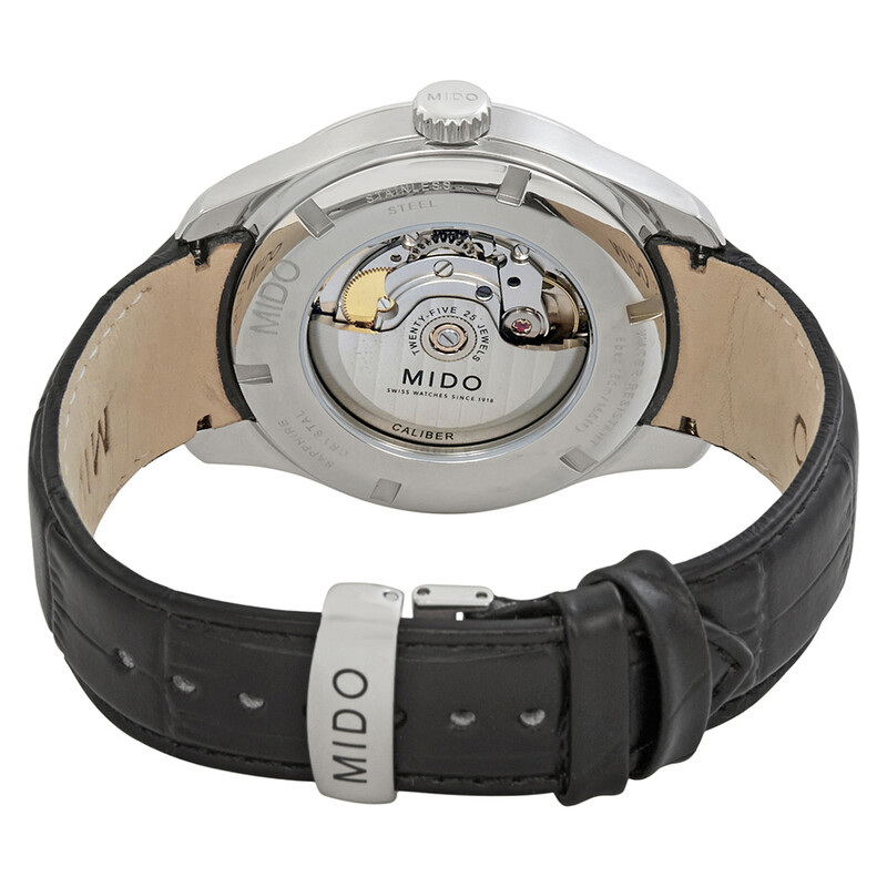 Mido Belluna II Automatic Black Dial Men's Watch M0246301605100