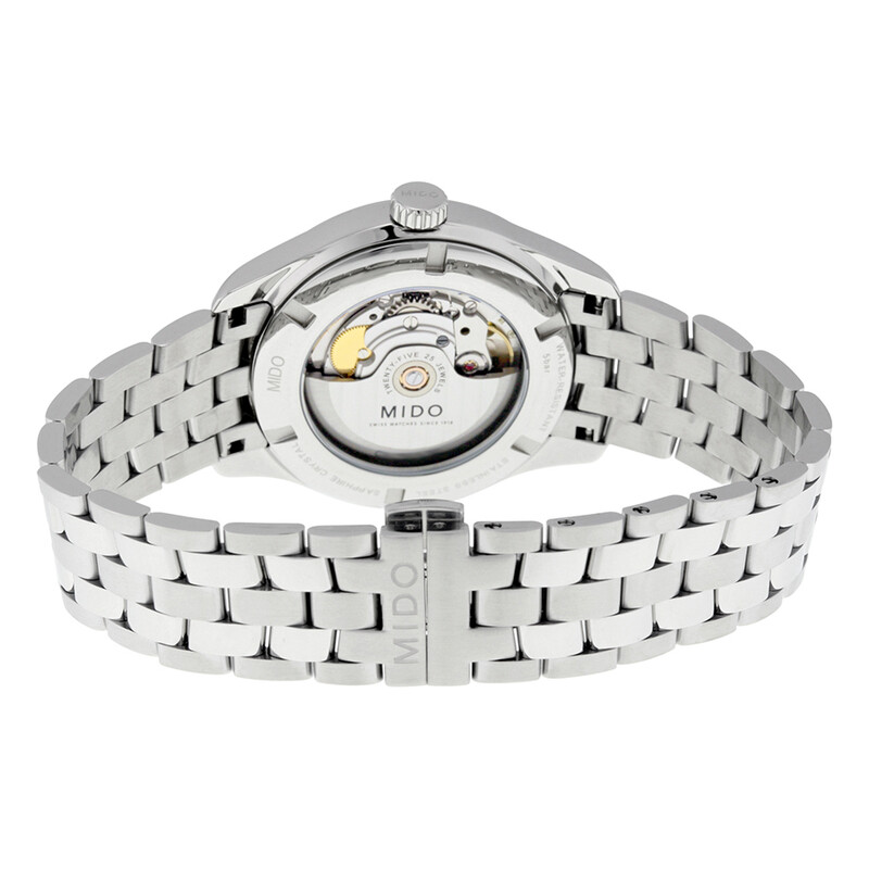Mido Belluna II Automatic Black Dial Men's Watch M0244071106100