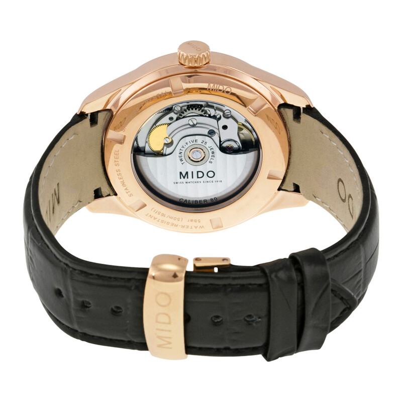 Mido Belluna II Automatic Silver Dial Men's Watch M0244073603100