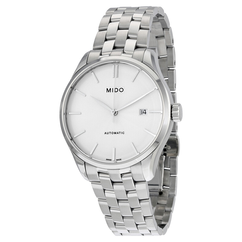 Mido Belluna II Automatic Silver Dial Men display picture 2