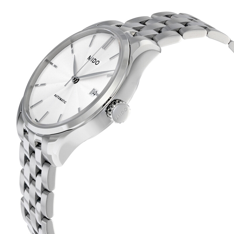Mido Belluna II Automatic Silver Dial Men's Watch M0244071103100