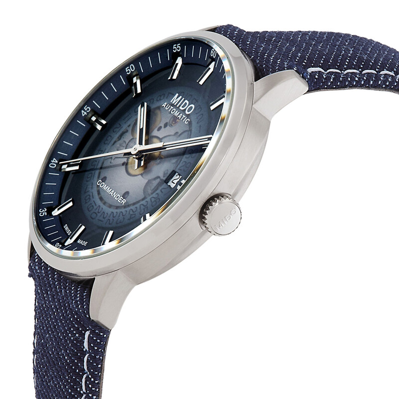 Mido Commander Automatic Blue Dial Men's Watch M0214071841100