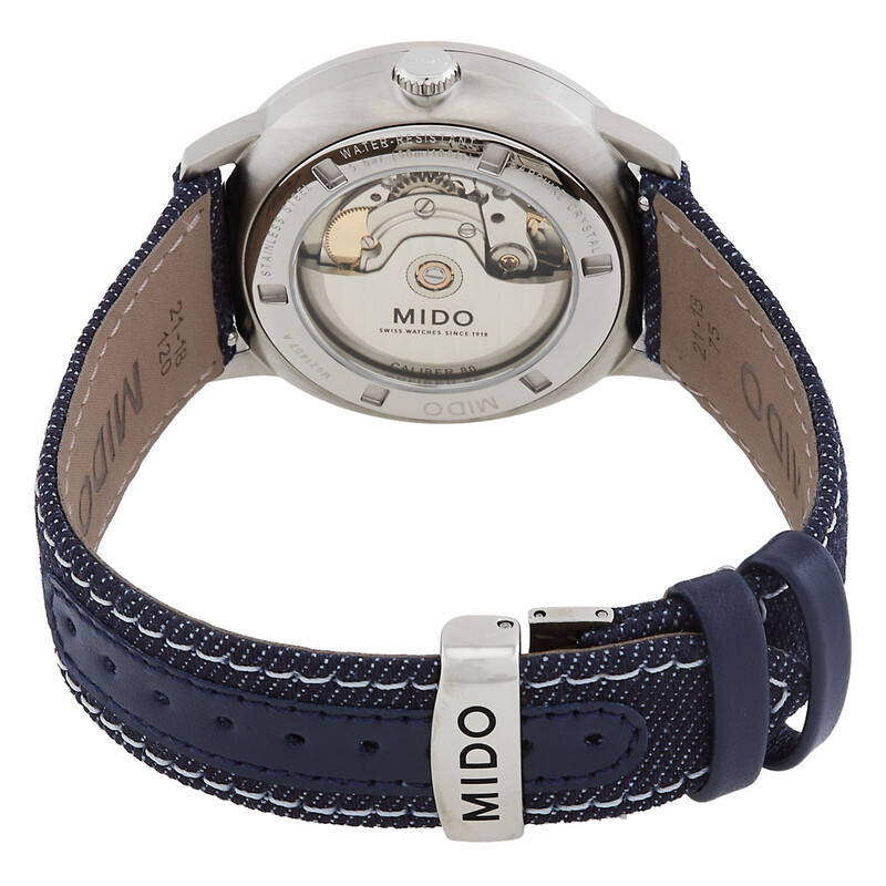 Mido Commander Automatic Blue Dial Men's Watch M0214071841100