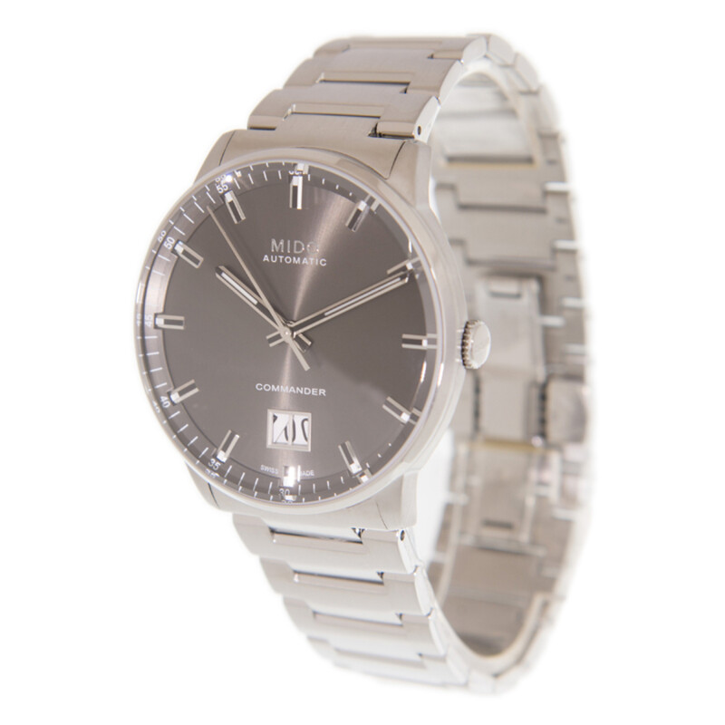 Mido Commander Big Date Automatic Grey Dial Men's Watch M021
