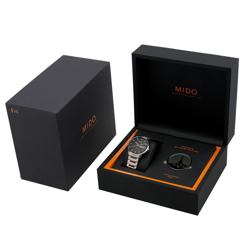 Mido Commander IBA Automatic Anthracite Dial Men's Watch