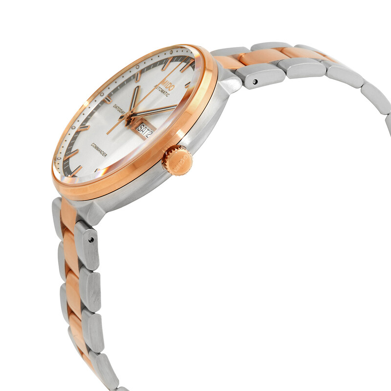Mido Commander II Automatic Silver Dial Men's Watch M0144302203180