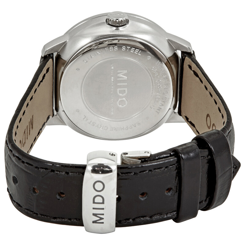 Mido Commander II Automatic White Mother of Pearl Dial Ladies