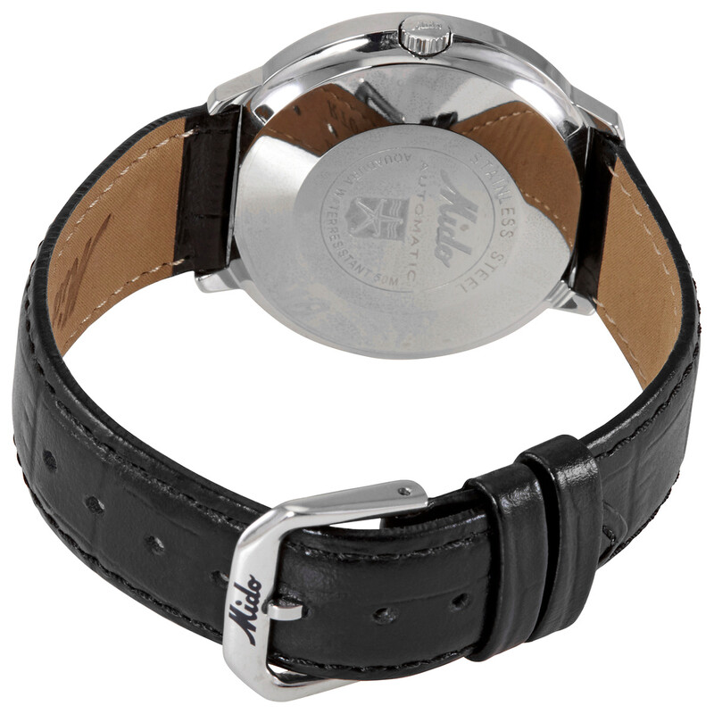 Mido Commander Mother of Pearl Diamond Dial Watch M8419.4.19.61