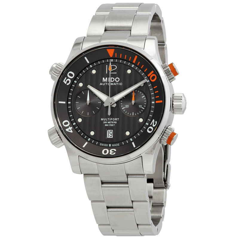 Mido Multifort Automatic Black Dial Men's Watch M0059141106000
