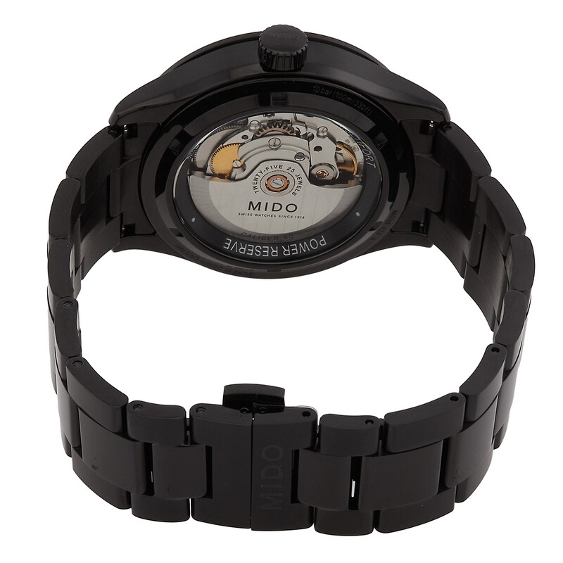 Mido Multifort Automatic Black Dial Men's Watch M0384243305100