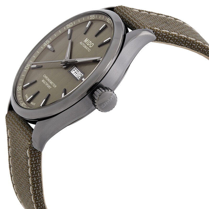 Mido Multifort Automatic Chronometer Grey Dial Men's Watch