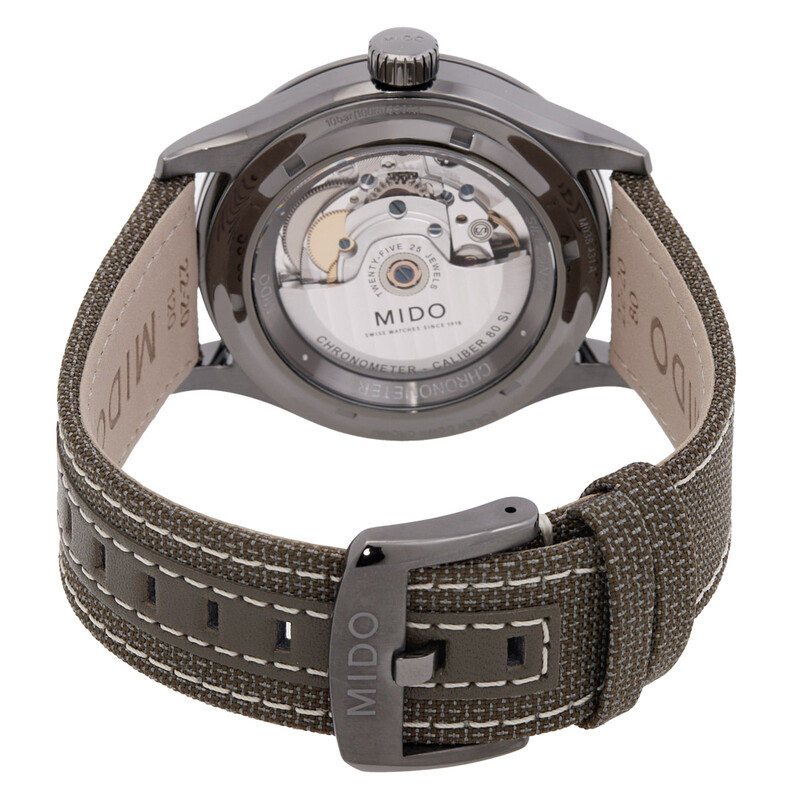 Mido Multifort Automatic Chronometer Grey Dial Men's Watch
