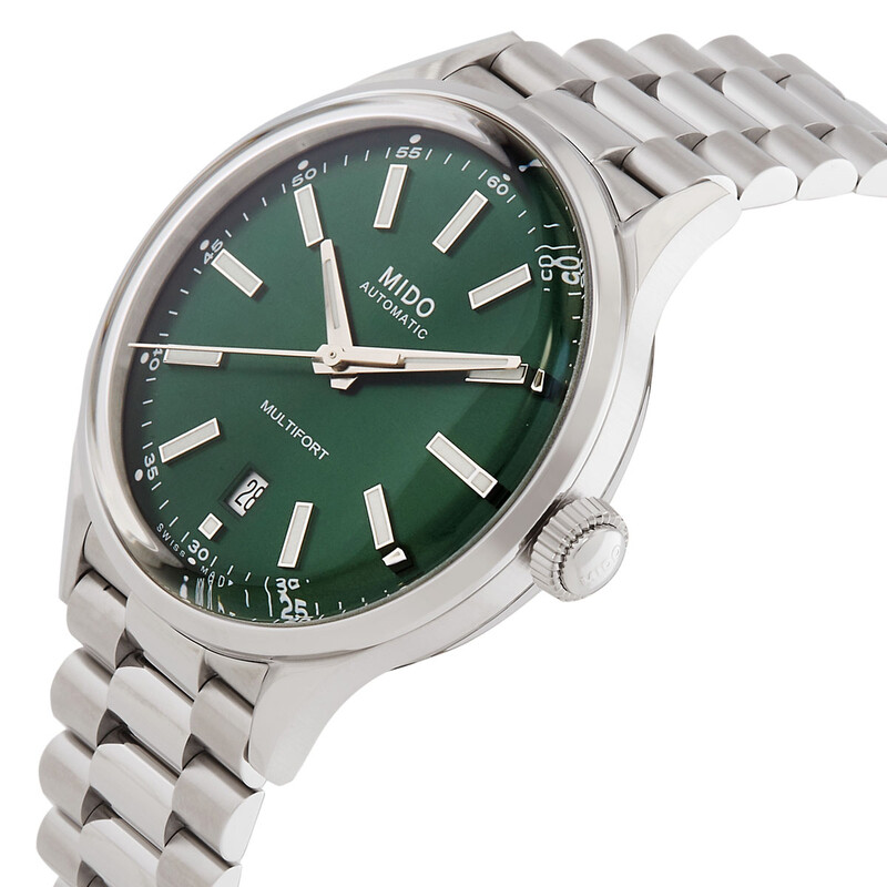 Mido Multifort Automatic Green Dial Men's Watch M0404071109100