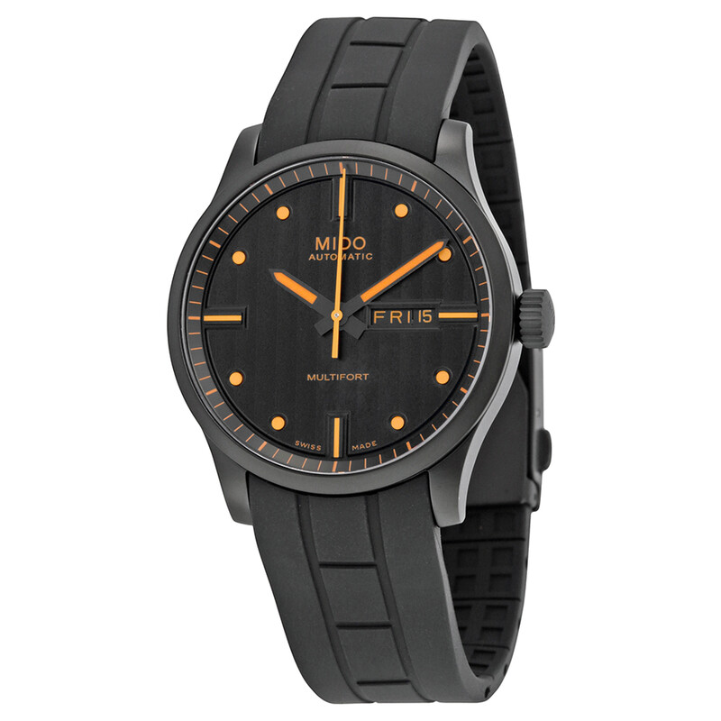 Mido Multifort Automatic Black Dial Men's Watch M0054303705180