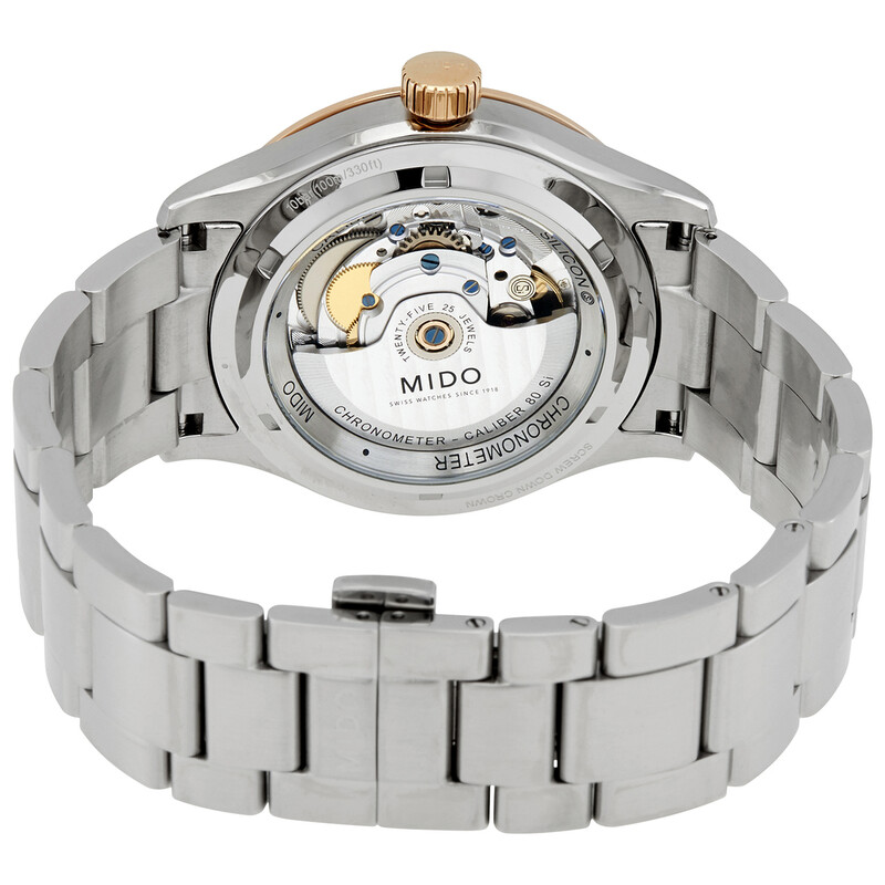Mido Multifort Chronometer Automatic Black Dial Men's Watch M038