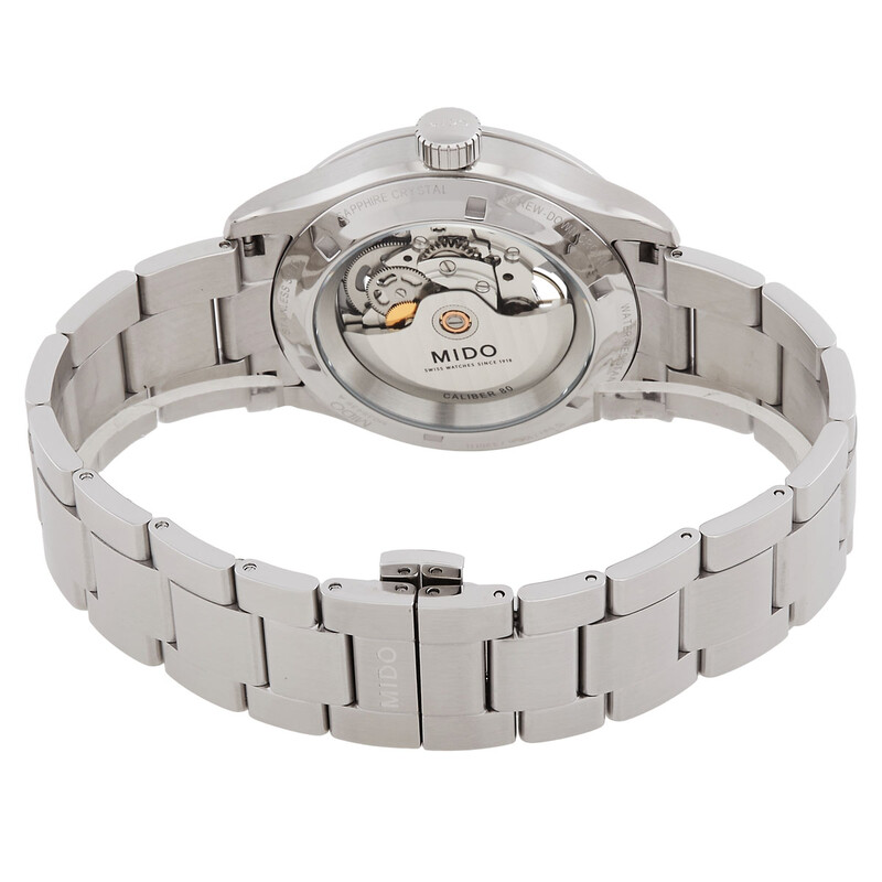 Mido Multifort Skeleton Vertigo Automatic Blue Dial Watch M038