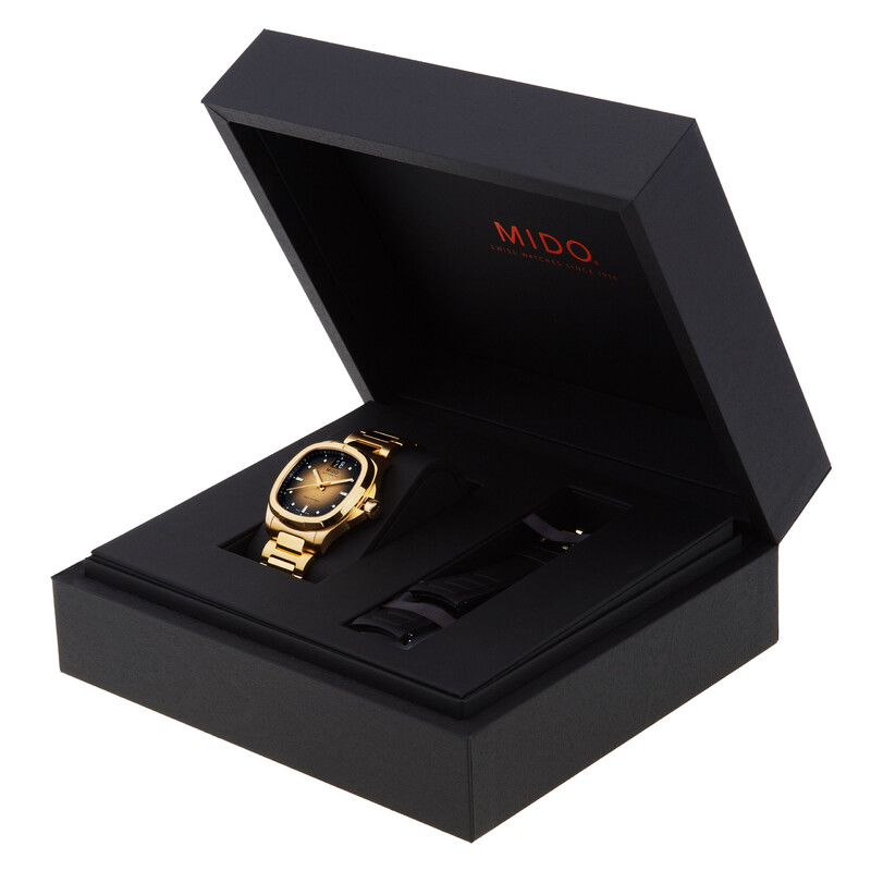 Mido Multifort TV Big Date Automatic Champagne Dial Men's Watch Mido Multifort TV Big Date Automatic Champagne Dial Men's Watch