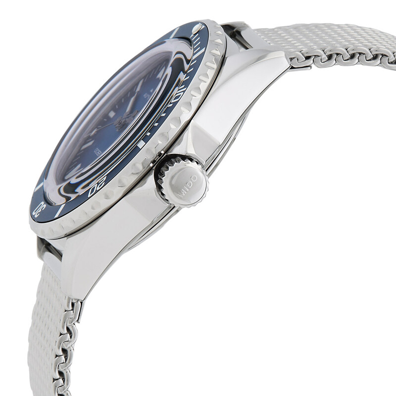 美品 ナルテメットミッション Mido Ocean Star Tribute Special Edition Automatic Blue Dial Men's
