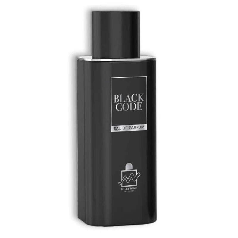 Milestone Men's Black Code EDP Spray 0.67 oz Fragrances