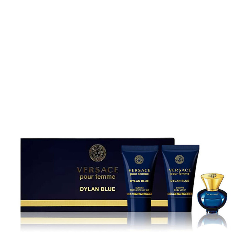 Versace Mini Set / Versace Dylan Blue 3 Pc. Set (w) 8011003842834