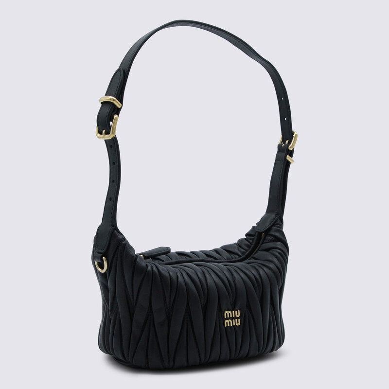 Miu Miu Black Leather Mini Bag 5BP100AN88 F0002 8057627353790