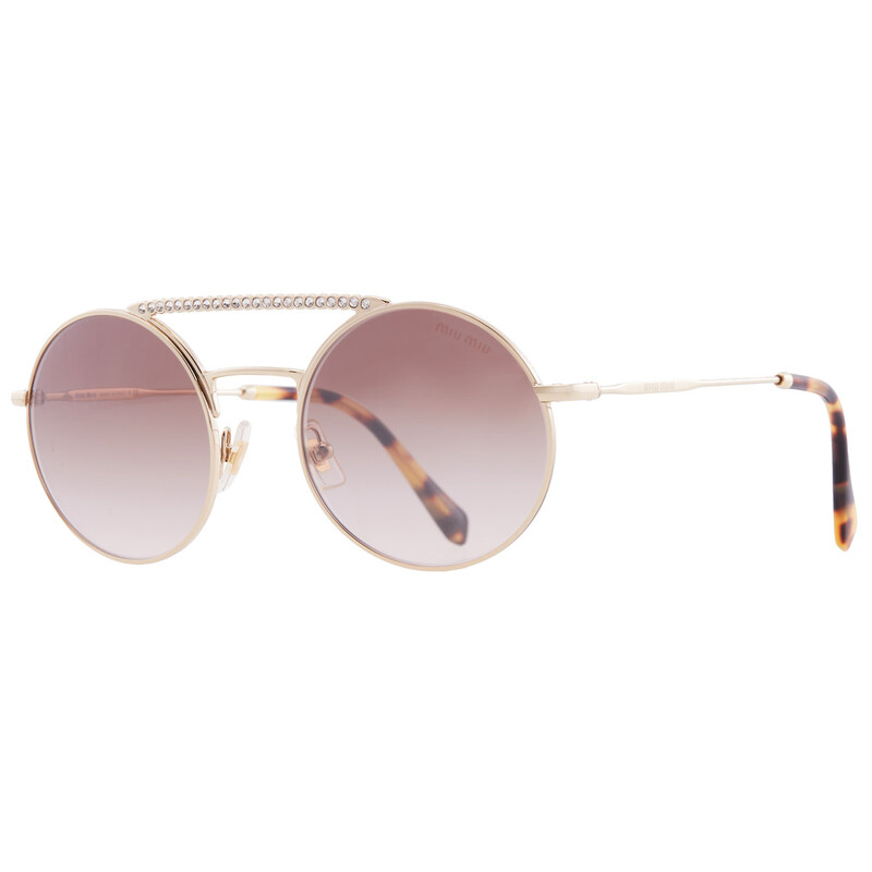 NWT Miu Miu MU52VS Silver Round Sunglasses 50mm NWT Miu Miu MU52VS Silver Round Sunglasses 50mm - crrs.pl main image 3
