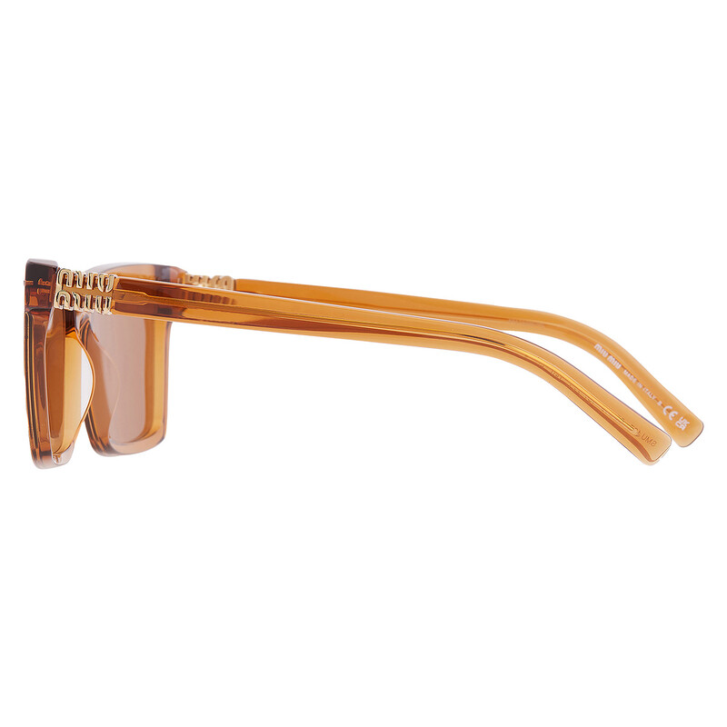 Miu Miu Brown Sport Ladies Sunglasses MU 13ZS 15T2Z1 55