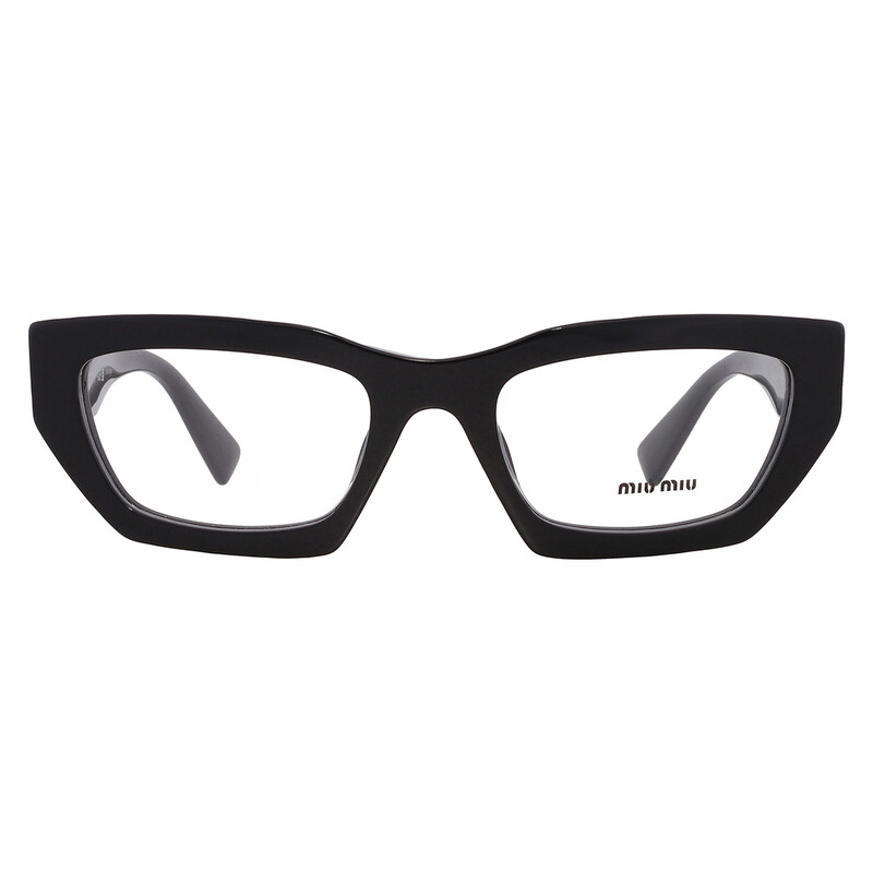 Miu Miu Demo Cat Eye Ladies Eyeglasses MU 03XV 1AB1O1 53
