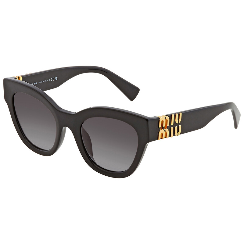 Miu Miu Grey Cat Eye Ladies Sunglasses MU 01YS 1AB5D1 51  display picture 1