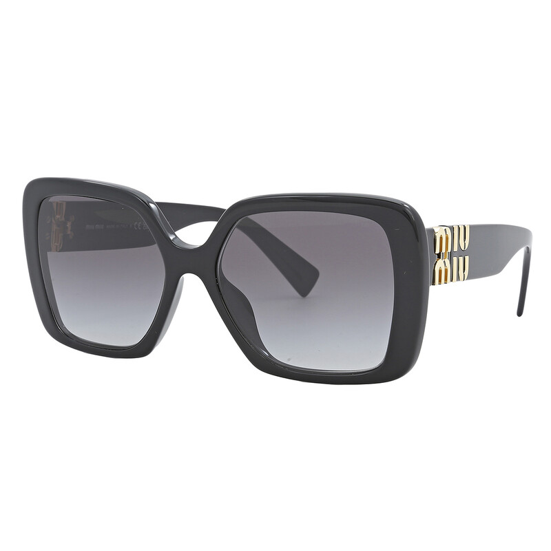 Miu Dark Grey Square Ladies #265276M34B Miu Miu | Accessories | Miu Miu Mu54ys Sunglasses In Dark  main image 4