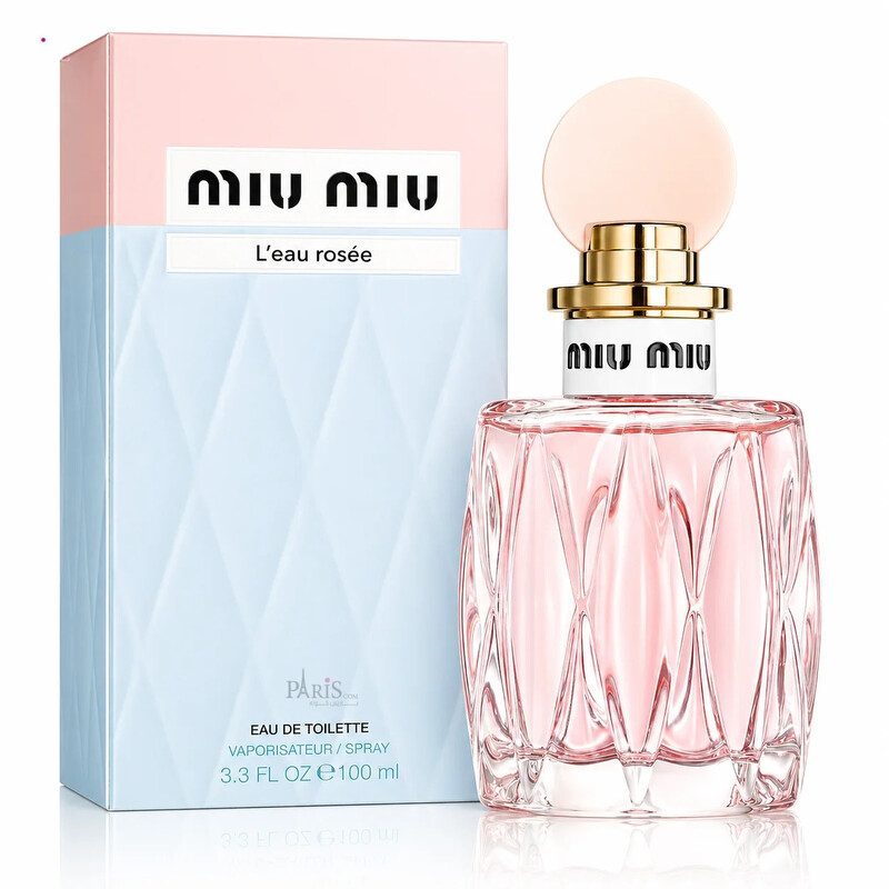 Miu Miu Ladies L'Eau Rosee EDT Spray 3.4 oz Fragrances