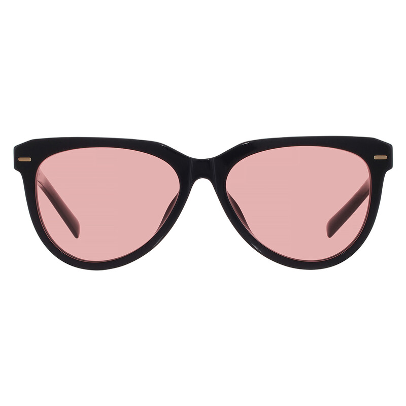 極美品✨miu miu キャットアイサングラス　ブラウン　ピンク　レディース Miu Miu Red Pilot Ladies Sunglasses MU 12ZS 16K1D0 56
