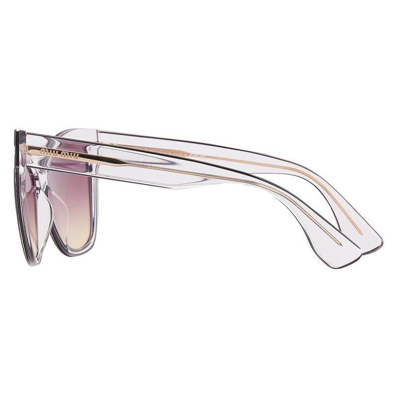 Miu Miu Violet Gradient Butterfly Ladies Sunglasses MU 08VS 03I09B